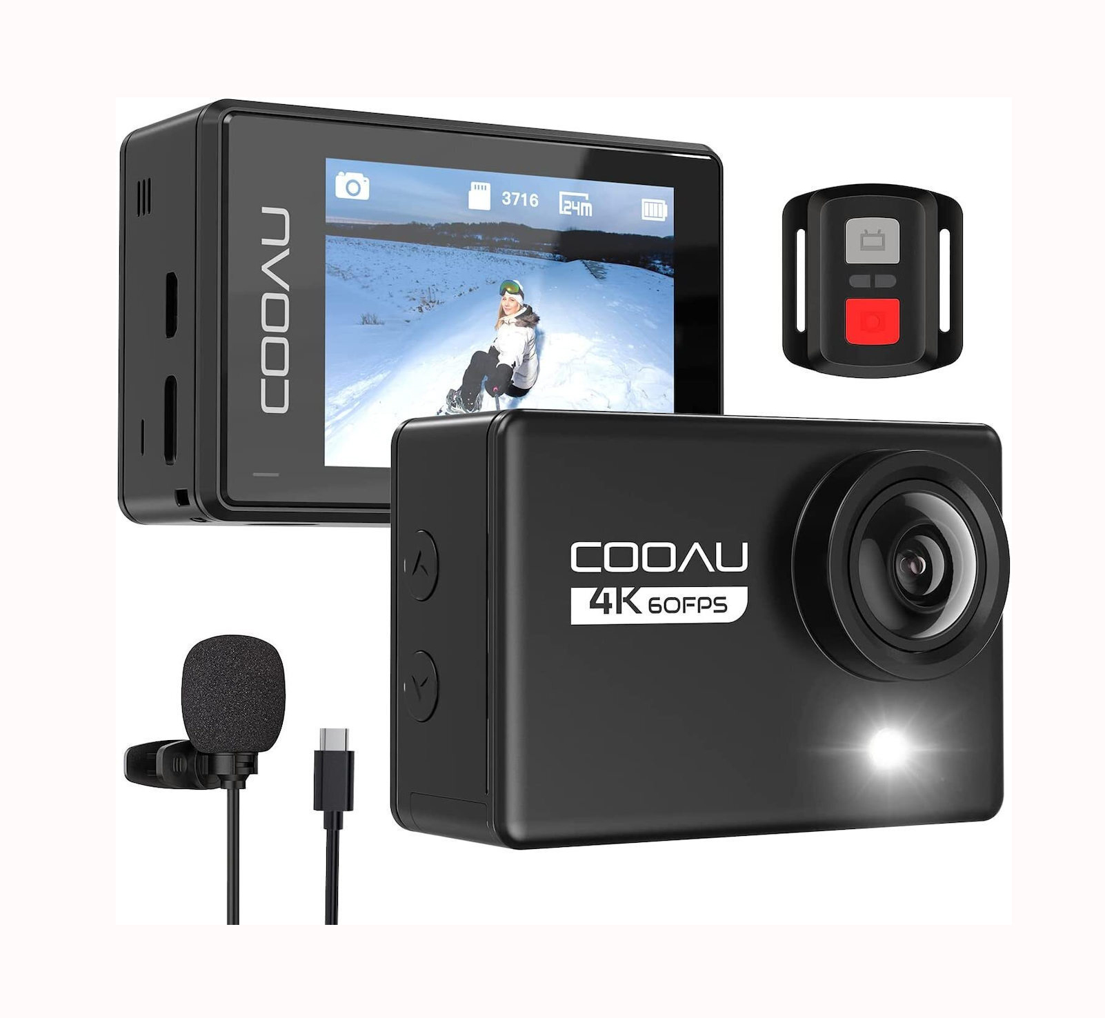COOAU SPC05S Action Camera